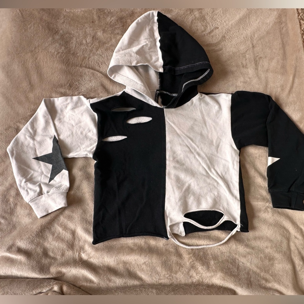 Revelation Black and White Hoodie